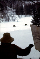 EK 0012a Edith painting in Vermont, 1971